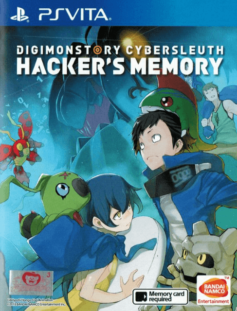 Digimon Story: Cyber Sleuth-Hacker's Memory box art for Playstation Vita